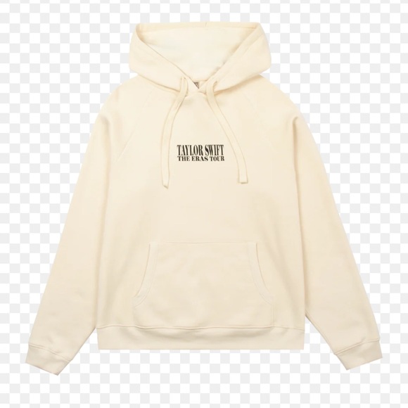 Taylor Swift Tops - TAYLOR SWIFT ERAS TOUR CREAM HOODIE SWEATSHIRT XL